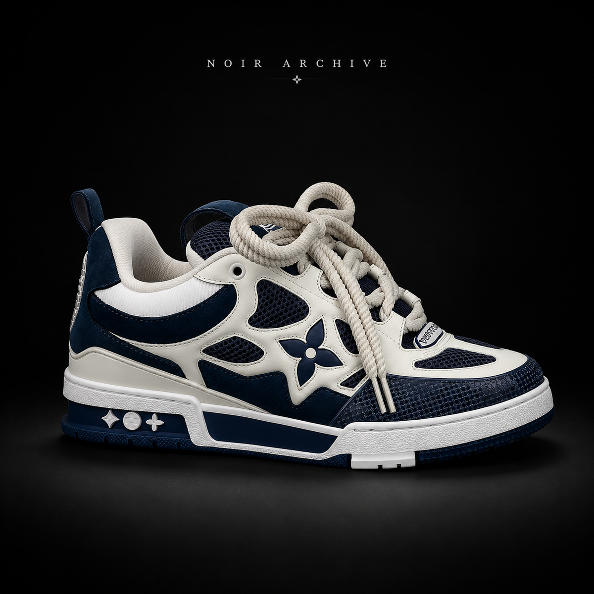 Louis Vuitton LV Skate — Navy White